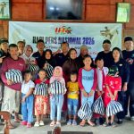 Jurnalis Wonogiri Rayakan HPN 2026 dengan Santunan Anak Kurang Mampu di Tengah Sawah